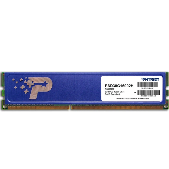 ОЗУ HP 8Gb (pc-12800) DDR3 1600MHz PSD38G16002H DIMM, DDR3, 8 Гб, 1600 МГц