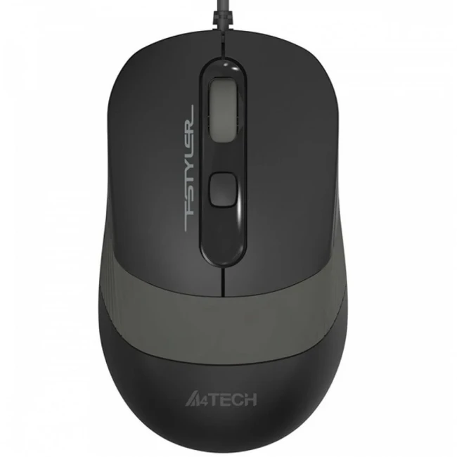 Мышь A4Tech FM10/GREY Бюджетные, Проводная