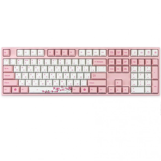 Клавиатура Varmilo Sakura VEA108 Cherry MX Brown A26A042D3A7A06A036 Проводная, USB