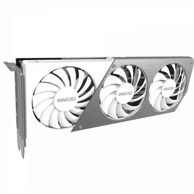 Видеокарта Inno3D RTX 4070 Ti X3 OC WHITE N407T3-126XX-186148W (12 ГБ)