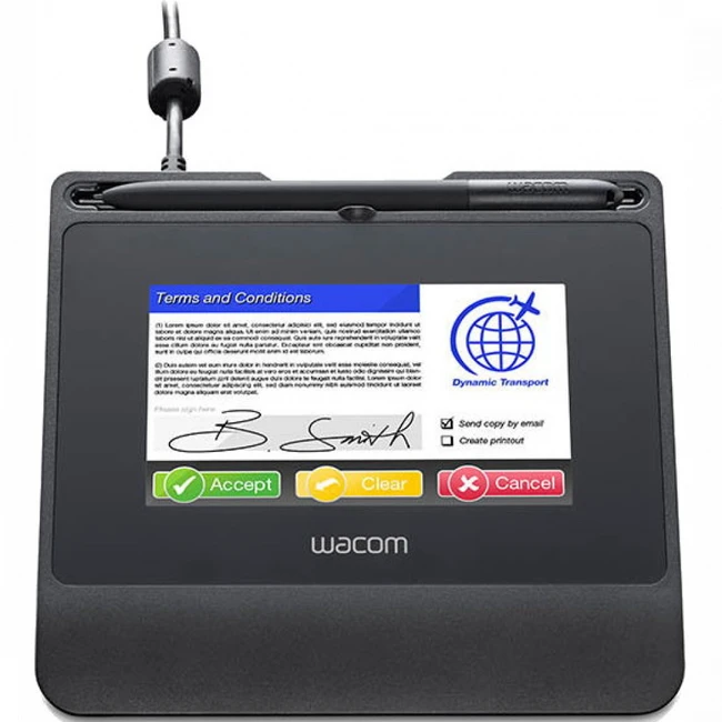 Графический планшет Wacom LCD Signature Tablet STU-540-CH2 (2540, 1024, 108 х 65 мм, Цветной дисплей)