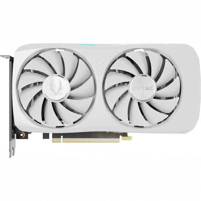 Видеокарта Zotac RTX 4060 Ti Twin Edge OC White Edition ZT-D40610Q-10M (8 ГБ)