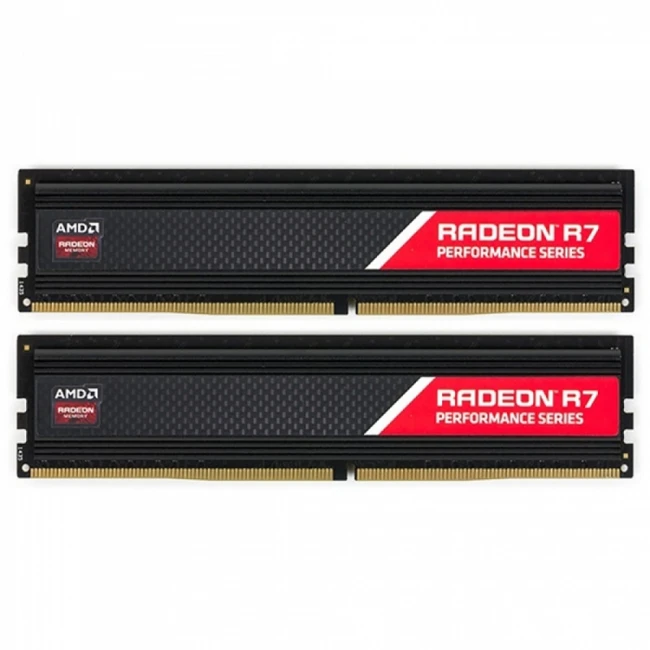 ОЗУ AMD R7 Performance Series Black R7S432G2400U2K (DIMM, DDR4, 32 Гб (2 х 16 Гб), 2400 МГц)