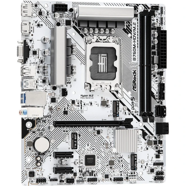 Материнская плата ASRock B760M-HDV/M.2 Micro-ATX, LGA 1700