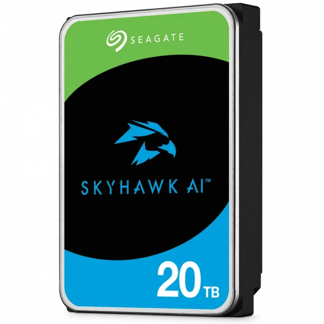Жесткий диск Seagate SkyHawk AI ST20000VE004 HDD (классические), 20 ТБ, 3.5 дюйма, SATA