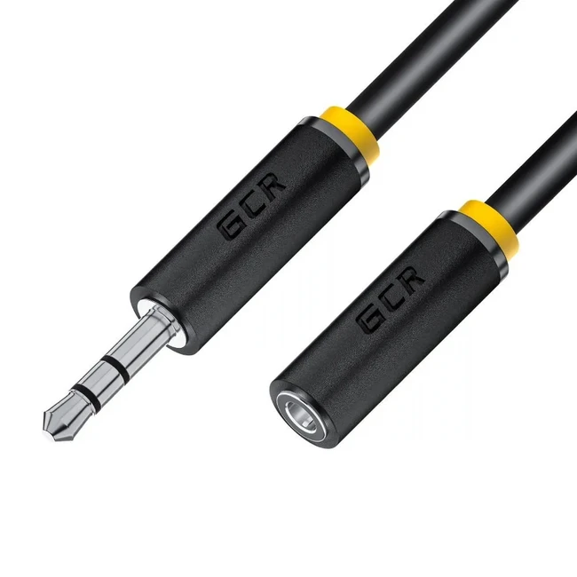 Кабель интерфейсный Greenconnect GCR-54002 MINI JACK 3.5 (output) - MINI JACK 3.5 (input)