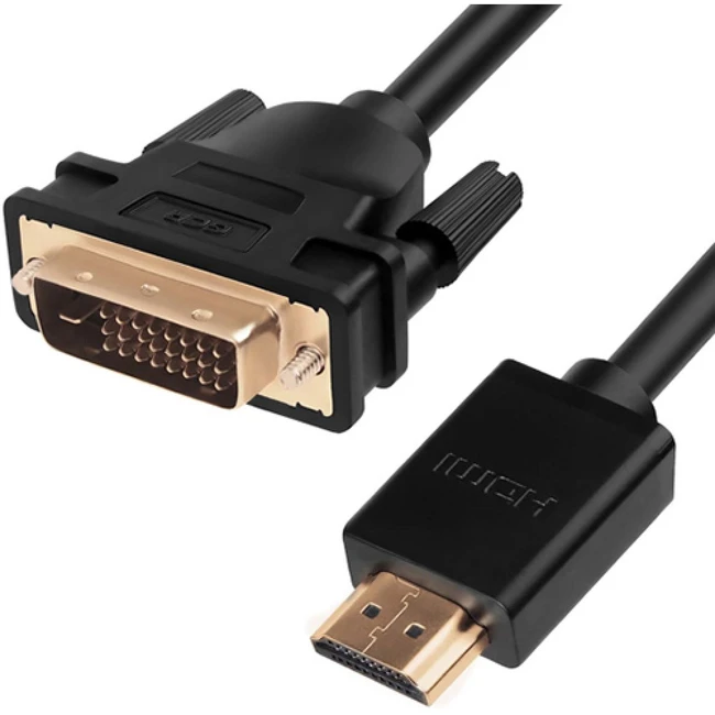Кабель интерфейсный Greenconnect GCR-HD2DVI 44-050625 (D-SUB (VGA) - HDMI)