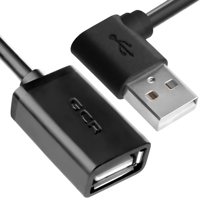 Кабель интерфейсный Greenconnect GCR-AUEC6M-0.15m USB Type A (output) - USB Type A (input)