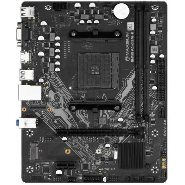 Материнская плата Maxsun  Challenger A520M-K MS-Challenger A520M-K Micro-ATX, AMD AM4