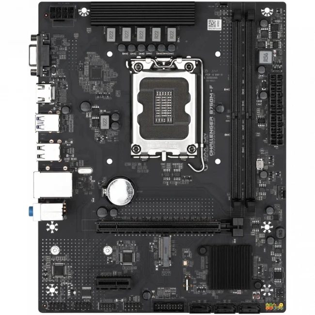 Материнская плата Maxsun  Challenger B760M-F 6940709699638 Micro-ATX, LGA 1700