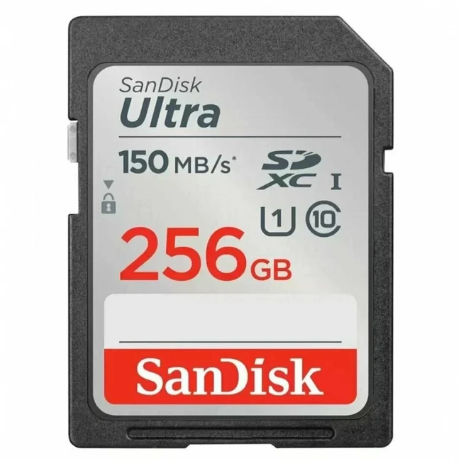 Флеш (Flash) карты SanDisk Ultra SDXC SDSDUNC-256G-GN6IN 256 ГБ