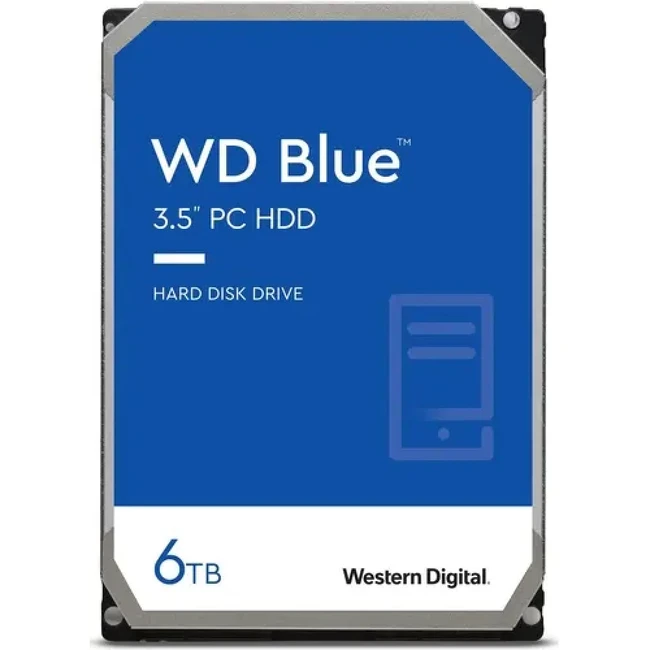 Внутренний жесткий диск Western Digital WD60EZAX (HDD (классические), 6 ТБ, 3.5 дюйма, SATA)