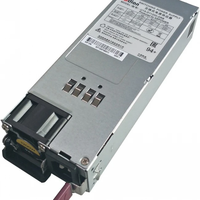 Серверный блок питания Qdion U1A-D11200-DRB-Z (1U, 1200 Вт)