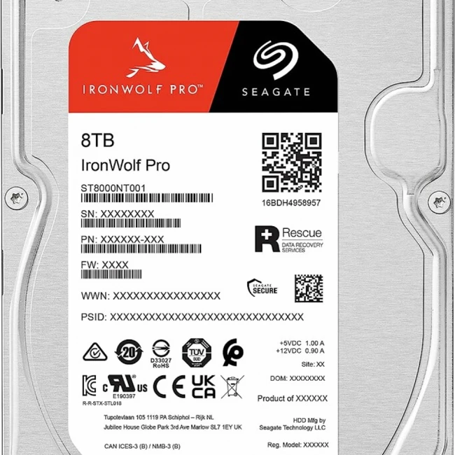 Жесткий диск Seagate ST8000NT001 HDD (классические), 8 ТБ, 3.5 дюйма, SATA