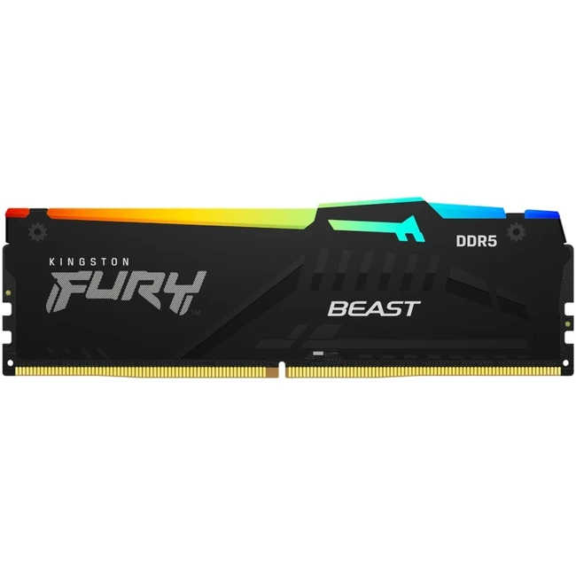 ОЗУ Kingston FURY Beast RGB KF564C32BBEA-32 DIMM, DDR5, 32 Гб, 6400 МГц