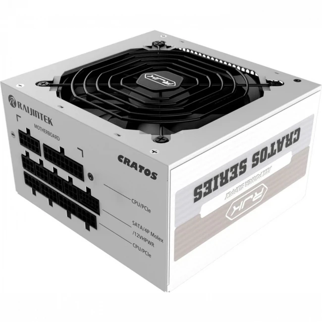 Блок питания Raijintek CRATOS, 80+ Gold, white 0R30B00008 850 Вт