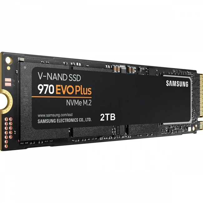 Жесткий диск Samsung 970 EVO Plus MZ-V7S2T0B/AM SSD (твердотельные), 2 ТБ, M.2, PCIe