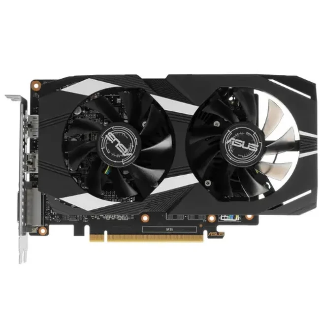Видеокарта Asus GeForce GTX 1650 Dual EVO OC DUAL-GTX1650-O4GD6-P-EVO (4 ГБ)