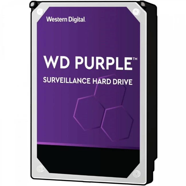 Внутренний накопитель Western Digital Purple WD121PURX (HDD (классические), 12 ТБ, 3.5 дюйма, SATA)