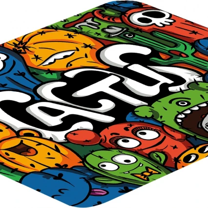 Коврик для мышки Cactus Colorful Cacti CS-MP-PRO07XL