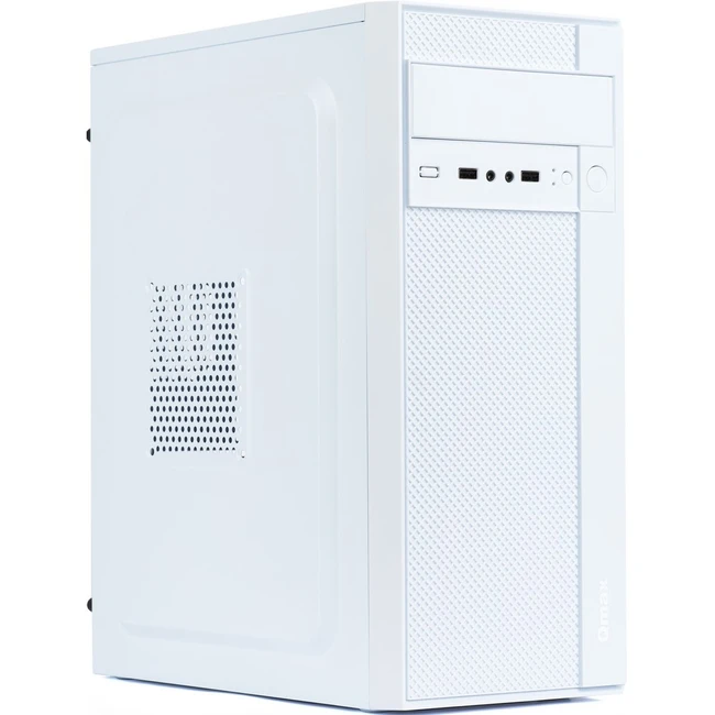 Корпус Qmax H201W White H201W (White) (Бюджетные, Mid-Tower)