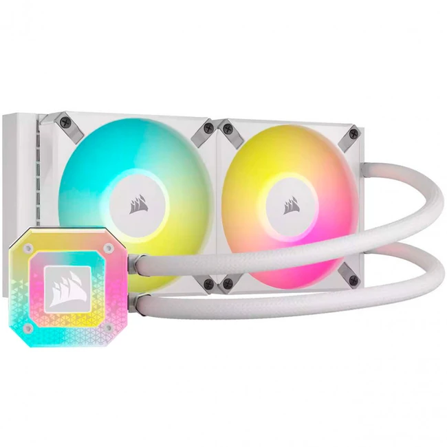 Система охлаждения Corsair iCUE H100i ELITE CAPELLIX XT White CW-9060072-WW Для процессора