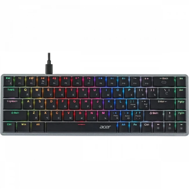 Клавиатура Acer OKW302 ZL.KBDCC.01C Проводная, USB