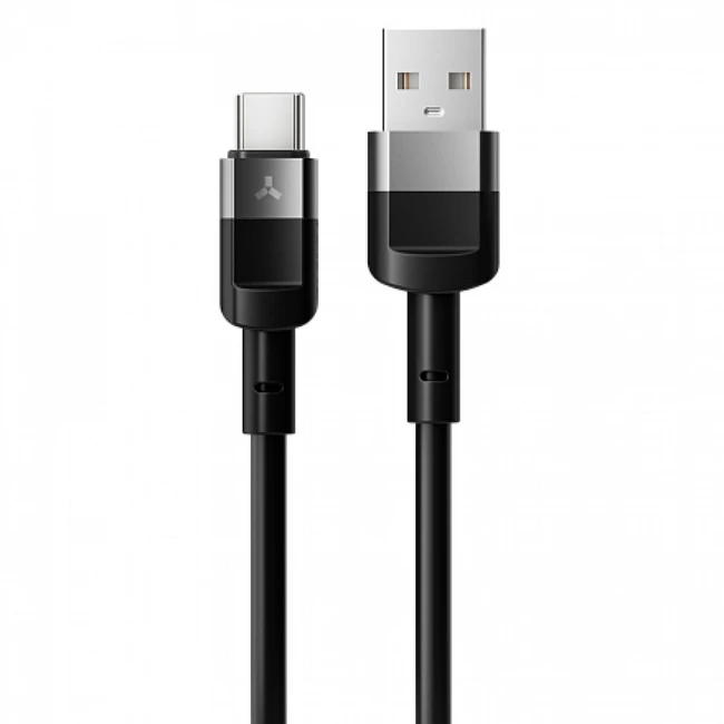 Кабель интерфейсный Accesstyle AC30-T100 Black (USB Type A - USB Type C)