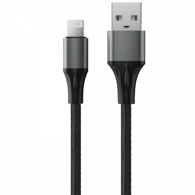Кабель интерфейсный Accesstyle AL24-F200M Black (USB Type C - Lightning (8pin))