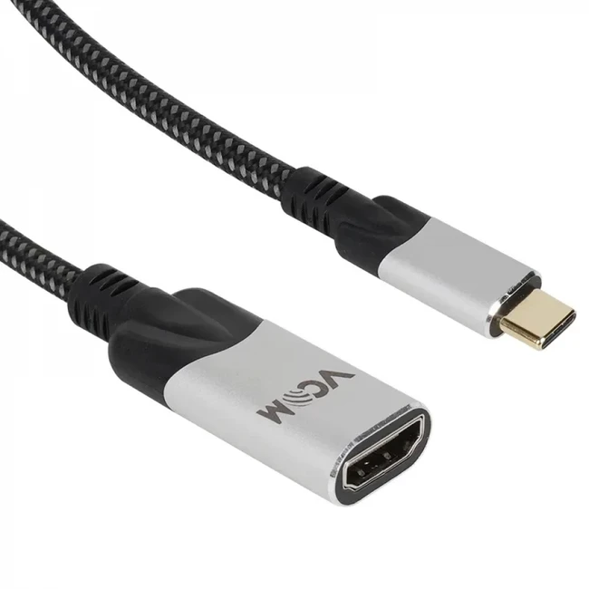 Кабель интерфейсный VCOM CU423MV CU423MV-4K (USB Type C - HDMI)
