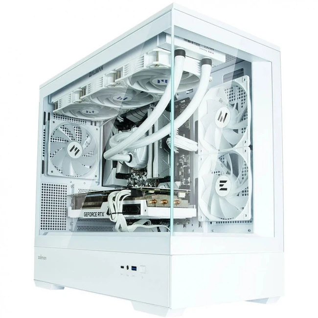 Корпус Zalman P30 White (Игровые, Mid-Tower)