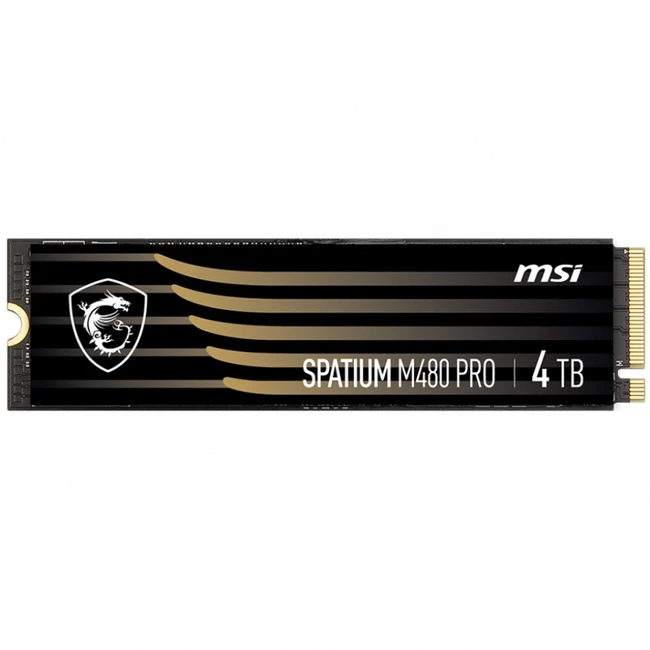 Внутренний жесткий диск MSI SPATIUM M480 PRO PCIe 4.0 NVMe M.2 1TB (SSD (твердотельные), 1 ТБ, M.2)