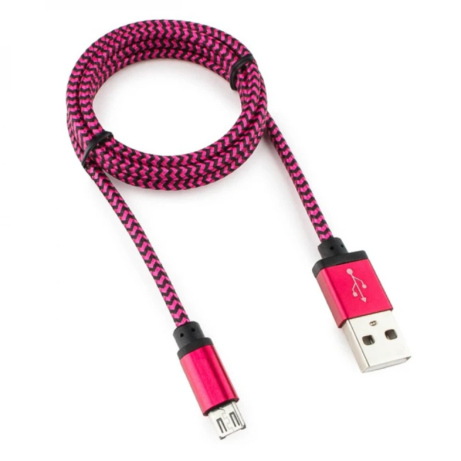 Кабель интерфейсный Cablexpert CC-mUSB2pe1m Н0000021057 USB Type A - USB Type B micro