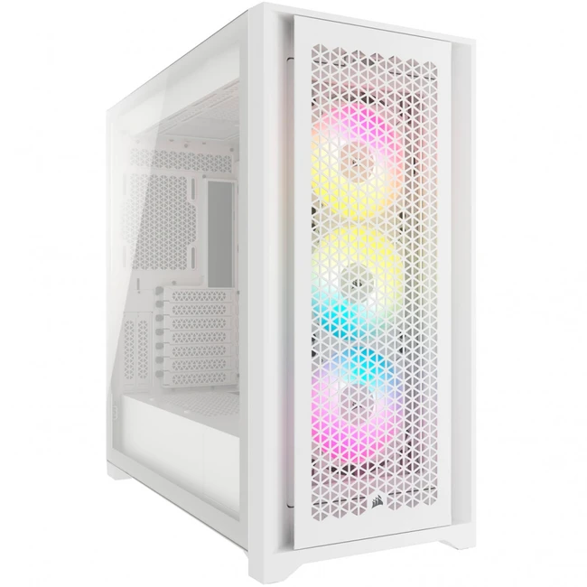 Корпус Corsair iCUE 5000D RGB Airflow White CC-9011243-WW (Игровые, Mid-Tower)