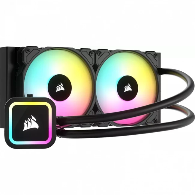 Охлаждение Corsair iCUE H100x RGB CW-9060065-WW2 (Для процессора)