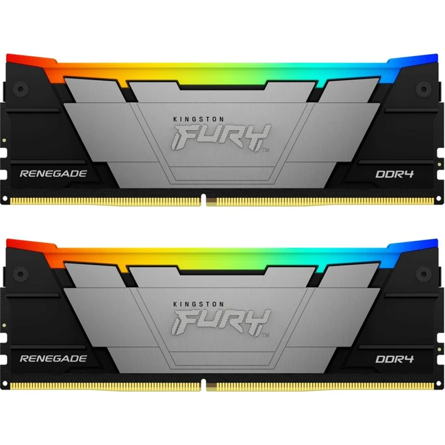ОЗУ Kingston FURY Renegade RGB KF436C16RB2AK2/16 (DIMM, DDR4, 16 Гб (2 х 8 Гб), 3600 МГц)