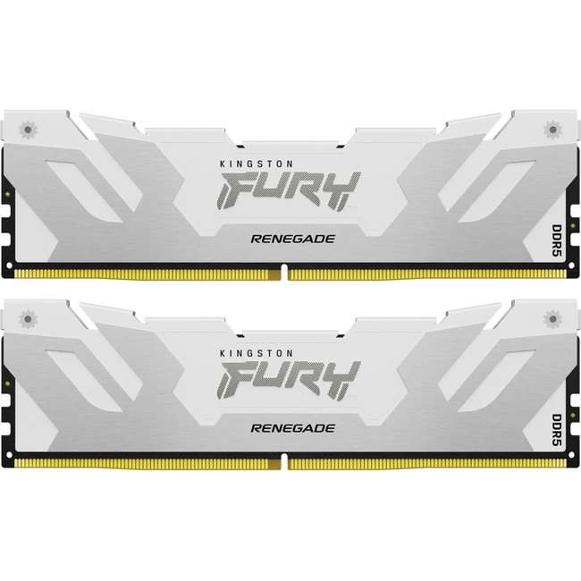 ОЗУ Kingston Fury Renegade White KF560C32RWK2-32 (DIMM, DDR5, 32 Гб (2 х 16 Гб), 6000 МГц)