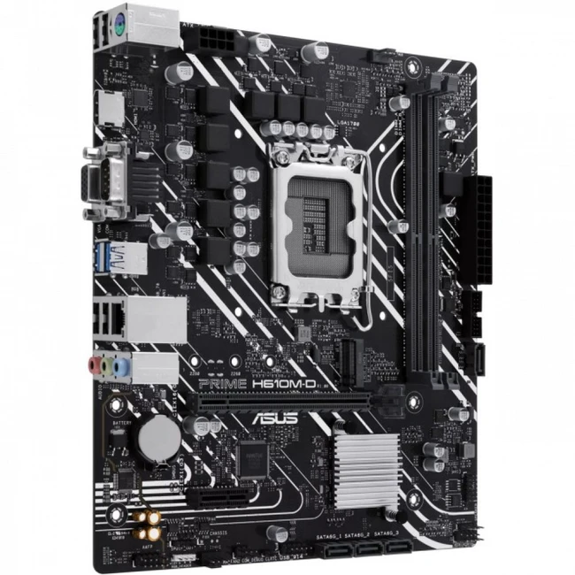 Материнская плата Asus PRIME H610M-D 90MB1G80-M0EAY0 (Micro-ATX, LGA 1700)
