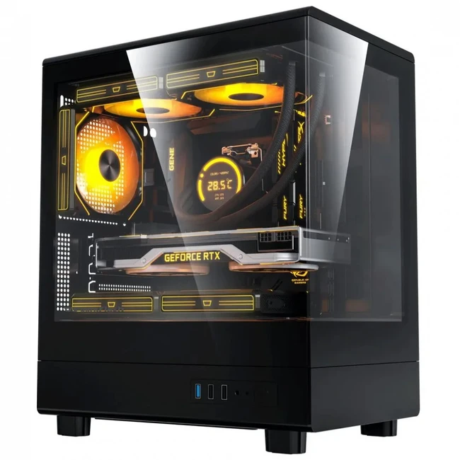 Корпус darkFlash DB330M DF-DB330M-BK Mini-Tower
