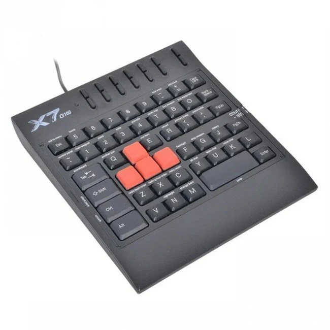 Клавиатура A4Tech X7-G100 (Проводная, USB)