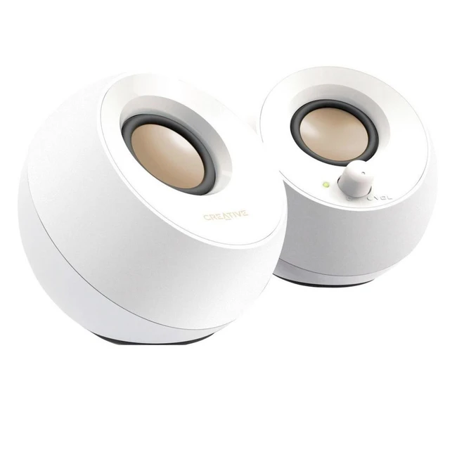 Компьютерные колонки Creative PEBBLE MF1680 - White 51MF1680AA001 (Белый)