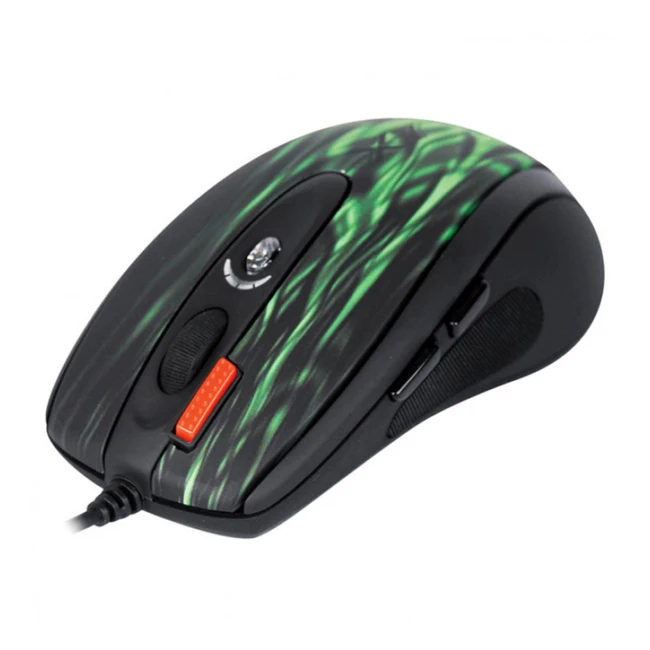 Мышь A4Tech XL-750BK - Green/Black XL-750BK U (GFIRE)