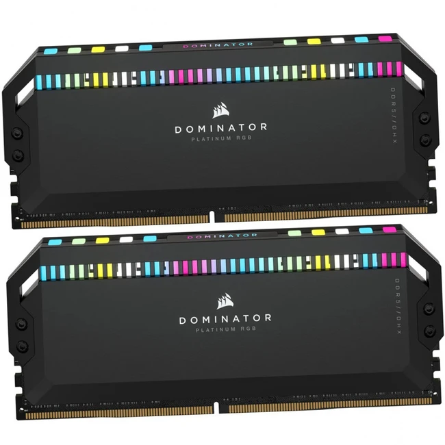 ОЗУ Corsair Dominator Platinum RGB CMT32GX5M2E6000C36 DIMM, DDR5, 32 Гб (2 х 16 Гб), 6000 МГц