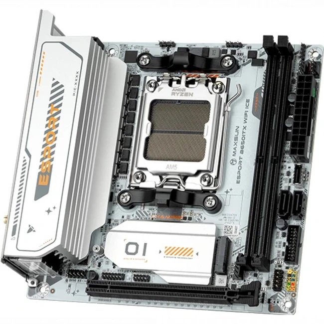 Материнская плата Maxsun MS-eSport B650ITX WIFI Ice Mini-ITX, AMD AM5
