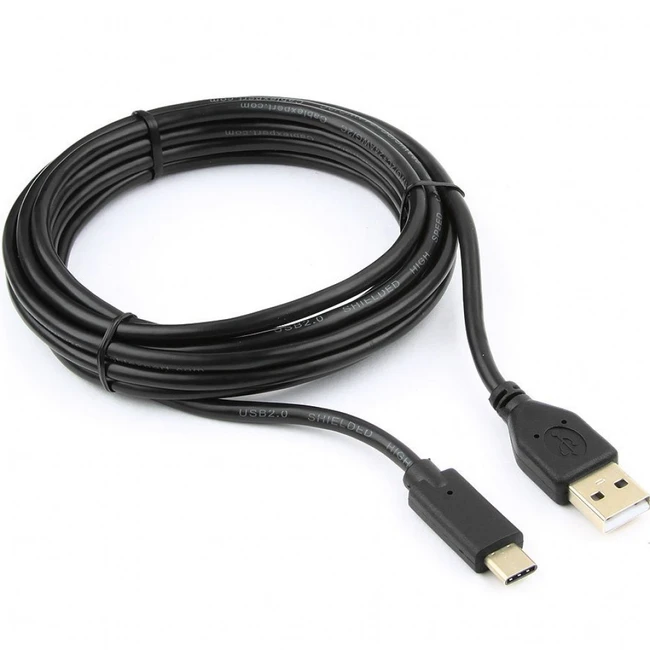 Кабель интерфейсный Cablexpert CCP-USB2-AMCM-10 USB Type C - USB Type A