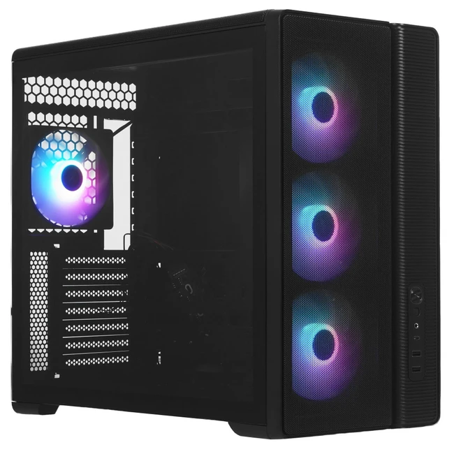 Корпус Sama S50-BKAGA4X1-GL Mid-Tower