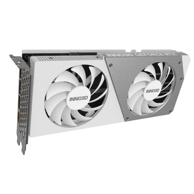 Видеокарта Inno3D RTX 4070 SUPER TWIN X2 OC WHITE N407S2-126XX-186162W (12 ГБ)