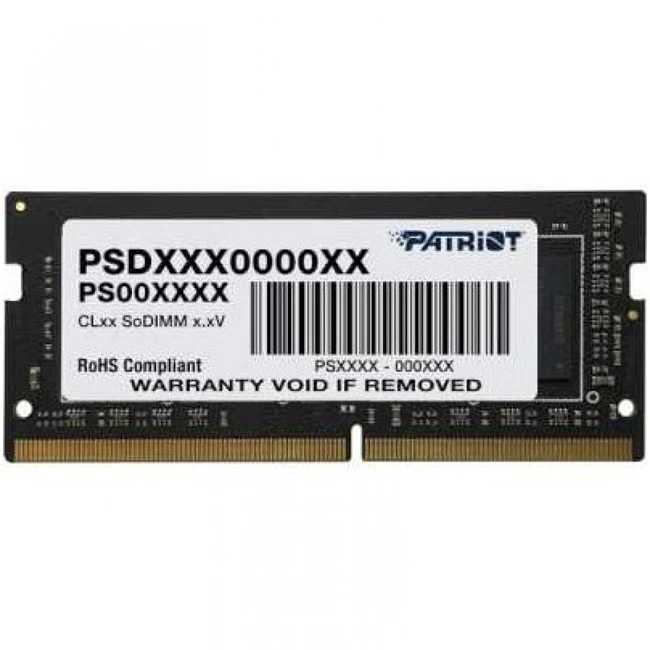 ОЗУ Patriot PSD48G320081B (SO-DIMM, DDR4, 8 Гб, 3200 МГц)
