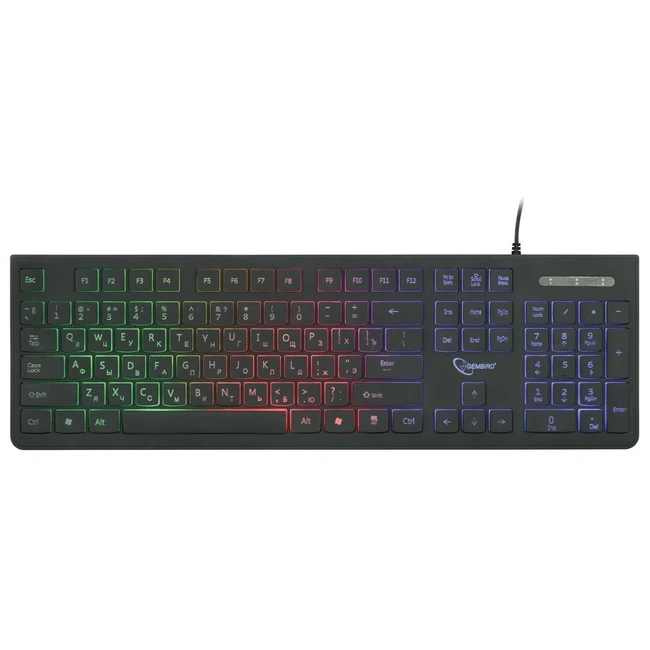 Клавиатура Gembird KB-250L Проводная, USB