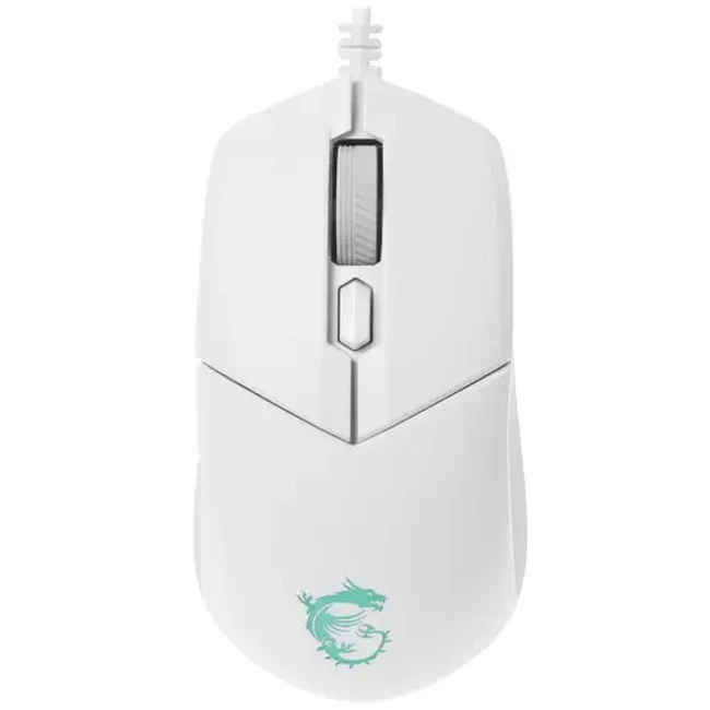 Мышь MSI CLUTCH GM11 WHITE Игровые, Проводная